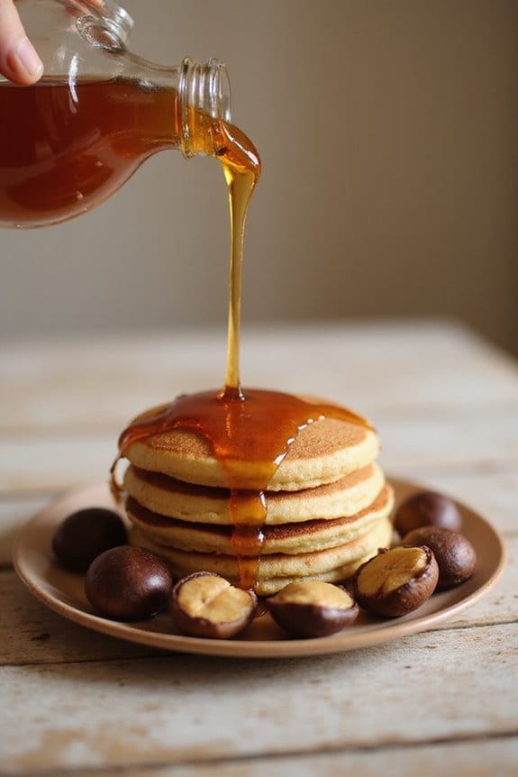 chestnut syrup simmering delight