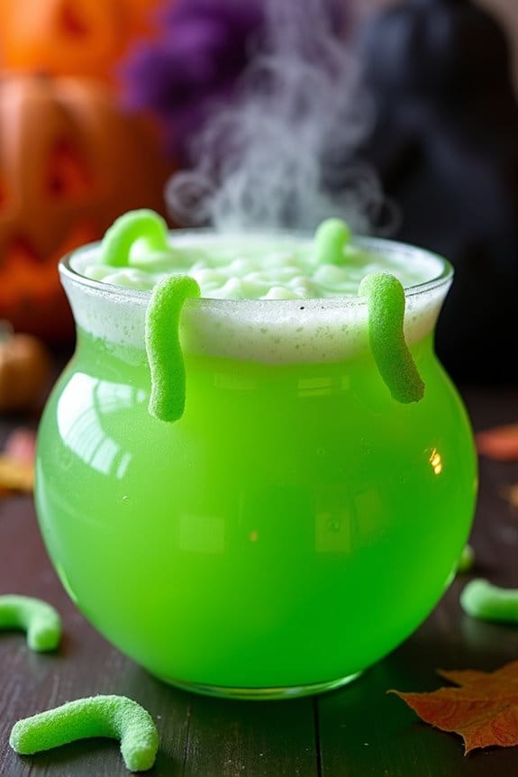 chilled soda spooky foam