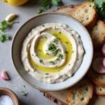 creamy lemon garlic dip