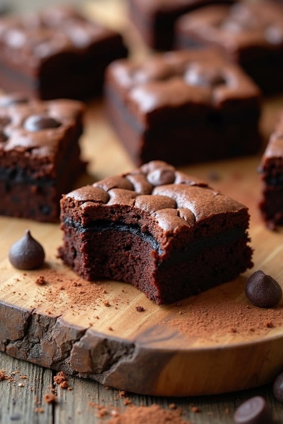 double chocolate brownie mix