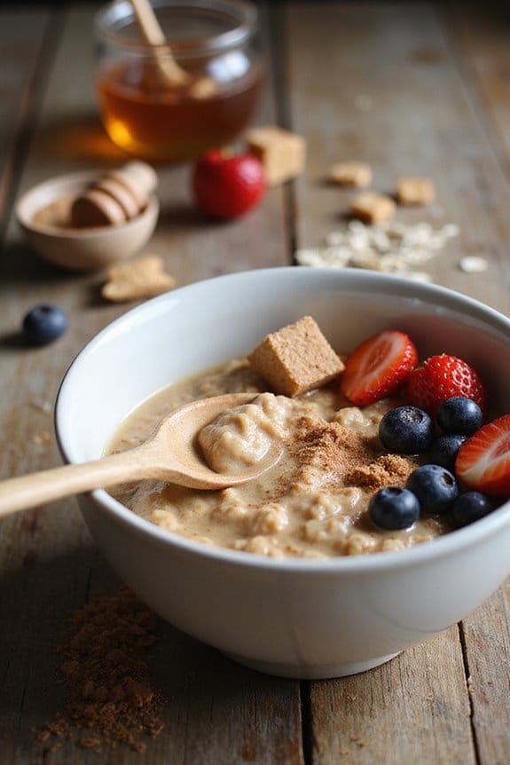 homemade instant oatmeal mixture