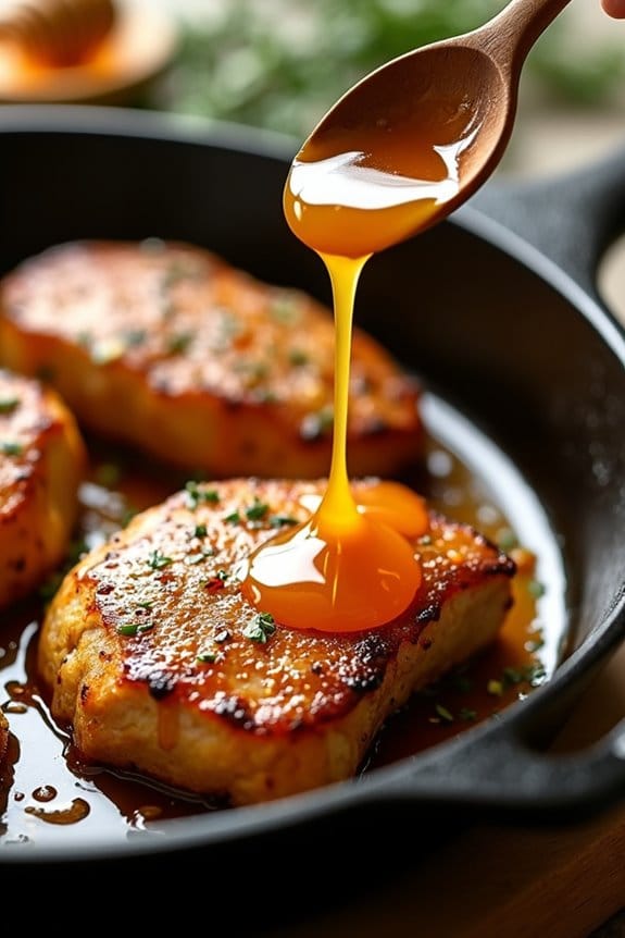 honey garlic pan sauce recipe