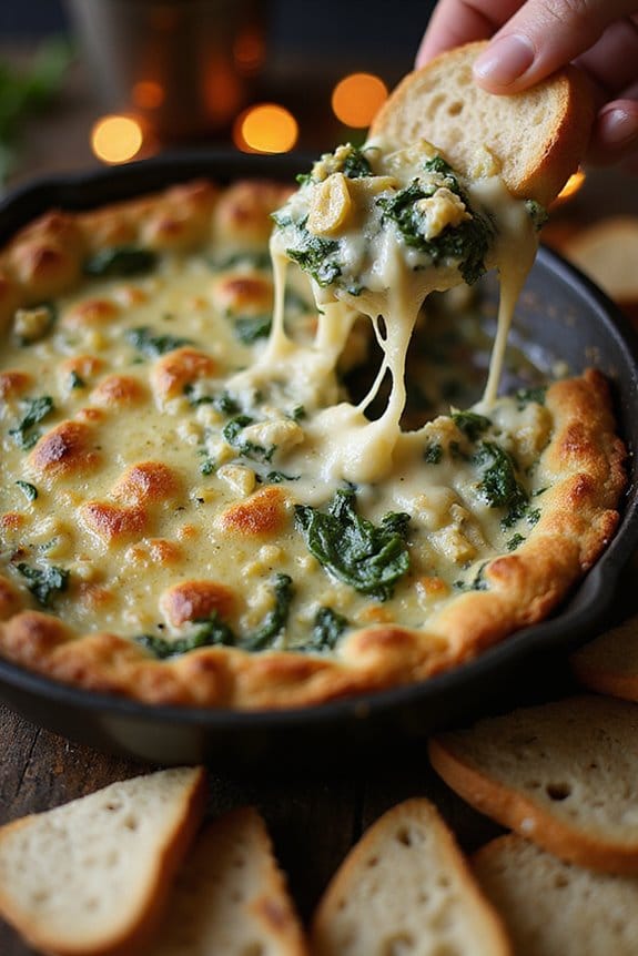 hot spinach artichoke dip recipe