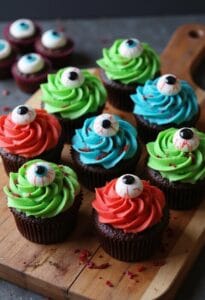 monster eyeball cupcake recipe