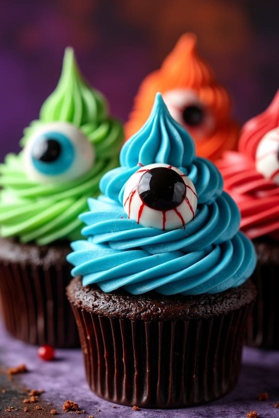 monster eyeball cupcakes recipe