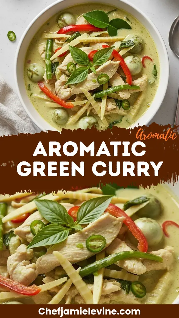 aromatic vegetable green curry