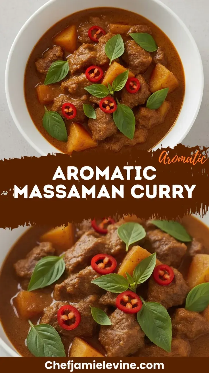 aromatic flavorful massaman curry