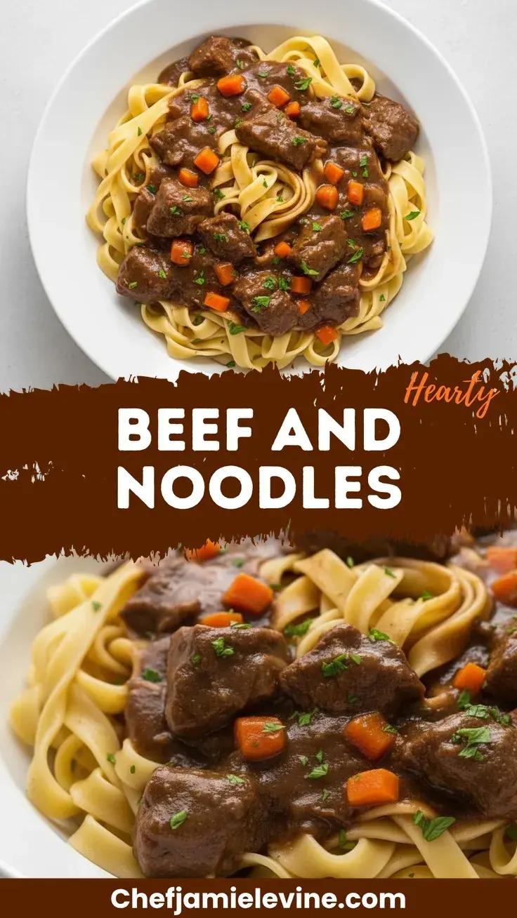 Hearty Beef and Noodles Recipe for Comfort Beef and Noodles