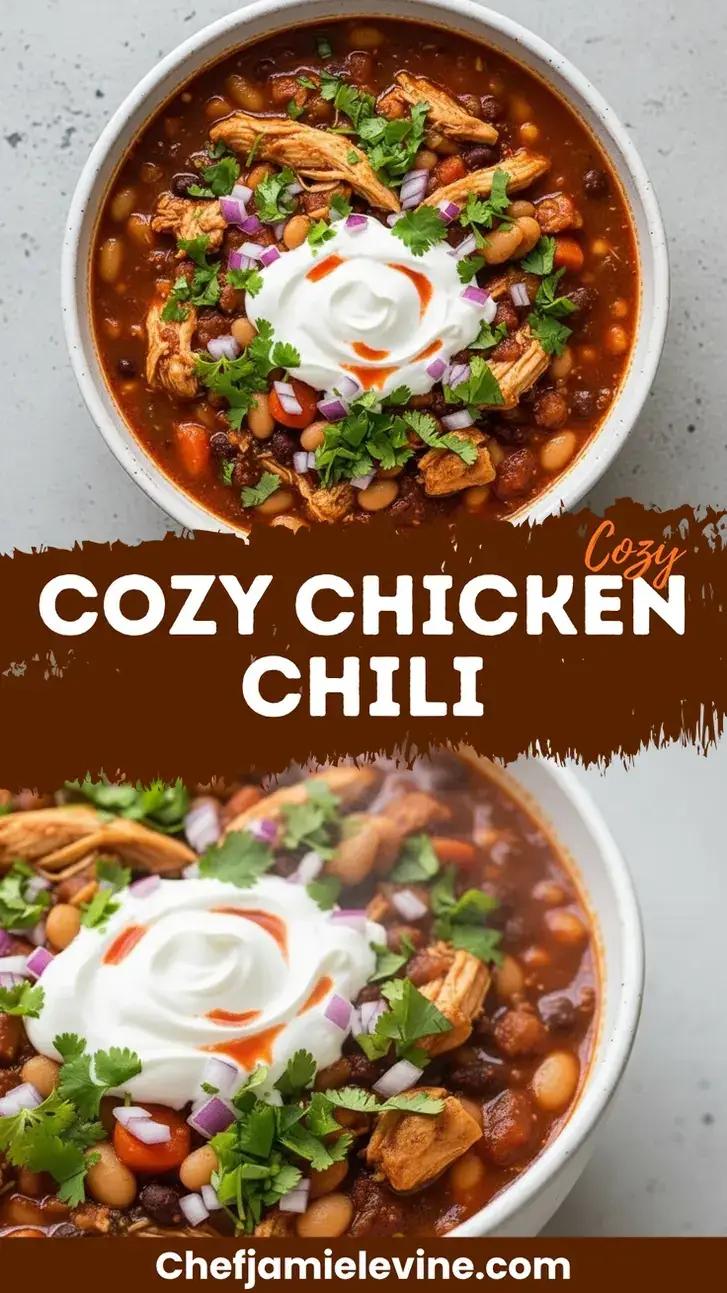 Cozy Chicken Chili Recipe for Cold Nights Cozy Chicken Chili