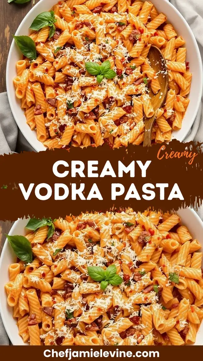 Creamy Vodka Pasta