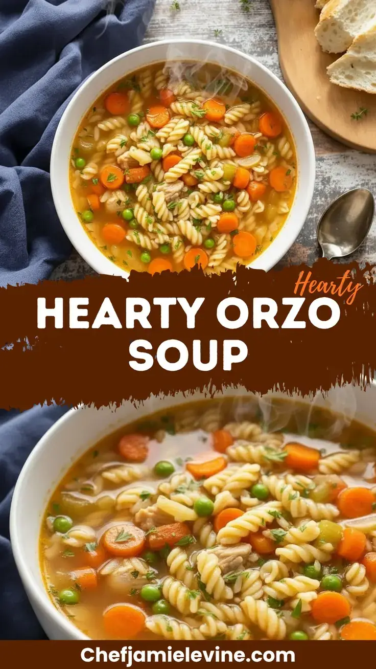 easy hearty orzo soup