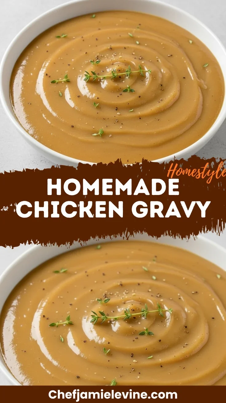 Homemade Chicken Gravy