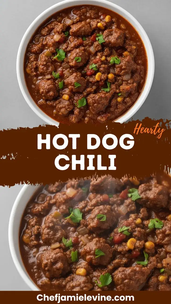 Hot Dog Chili Recipe That Wins Every Time Hot Dog Chili