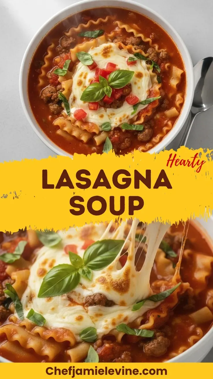 Hearty Lasagna Soup Recipe for Cozy Nights Lasagna Soup