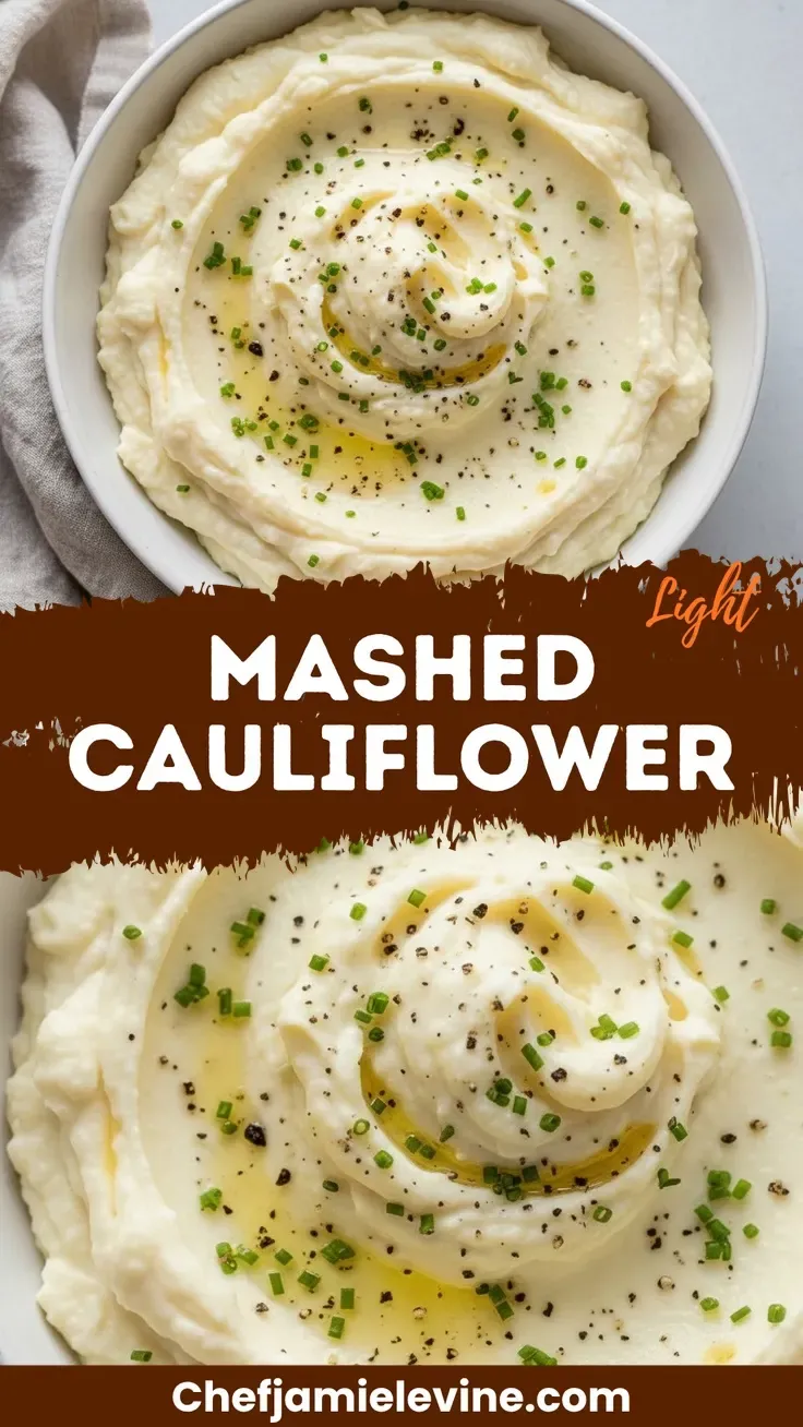 Creamy Mashed Cauliflower Recipe for Comfort Mashed Cauliflower