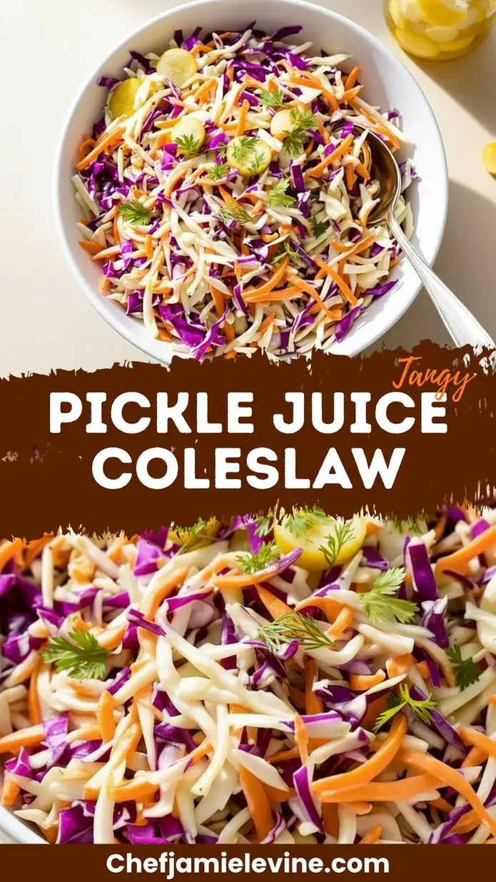 Pickle Juice Coleslaw