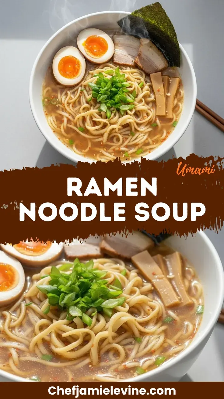 Comforting Ramen Noodle Soup Recipe for Busy Days Ramen Noodle Soup