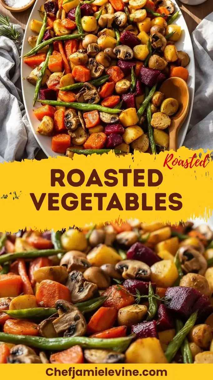 roasted vegetables with garlic
