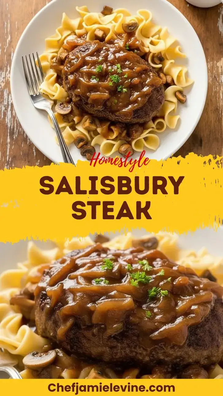 Comforting Salisbury Steak Recipe With Rich Onion Gravy Salisbury Steak