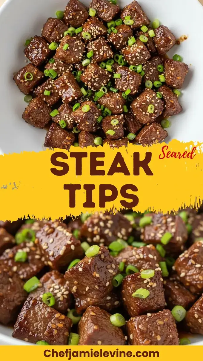Asian-Inspired Steak Tips Recipe: Garlic Ginger Perfection Steak Tips