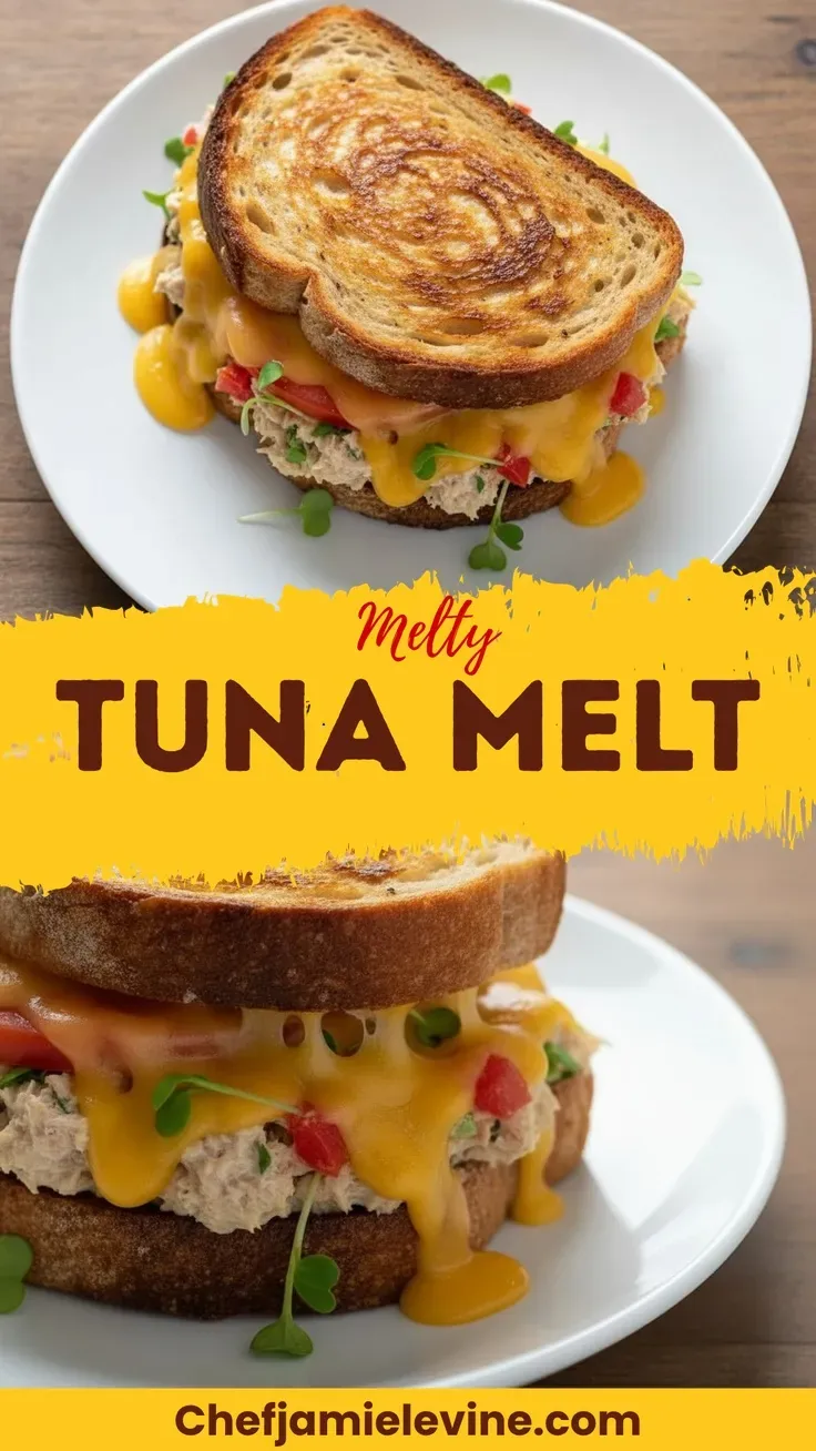Gooey Tuna Melt Recipe That Satisfies Tuna Melt