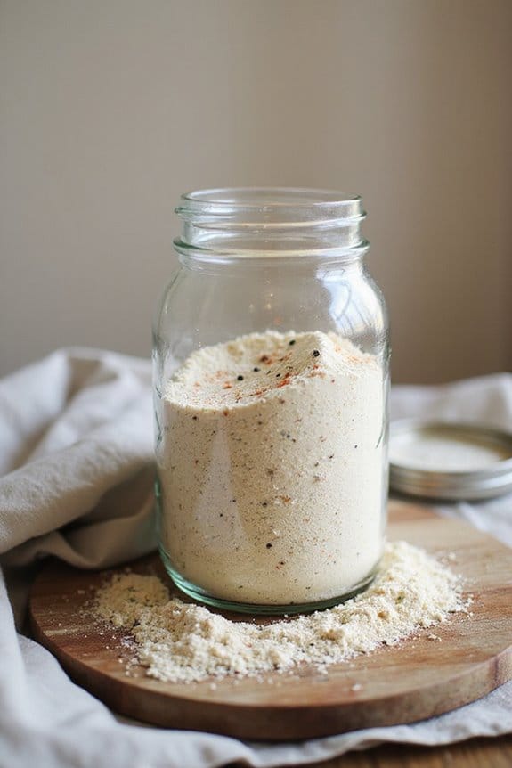 seasoned flour mix preparation
