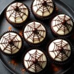 spider web cupcakes recipe