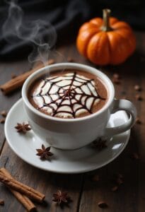 spiderweb hot chocolate recipe
