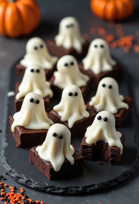 spooky chocolate brownie recipe