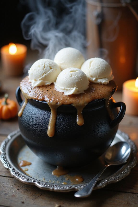 spooky root beer concoction