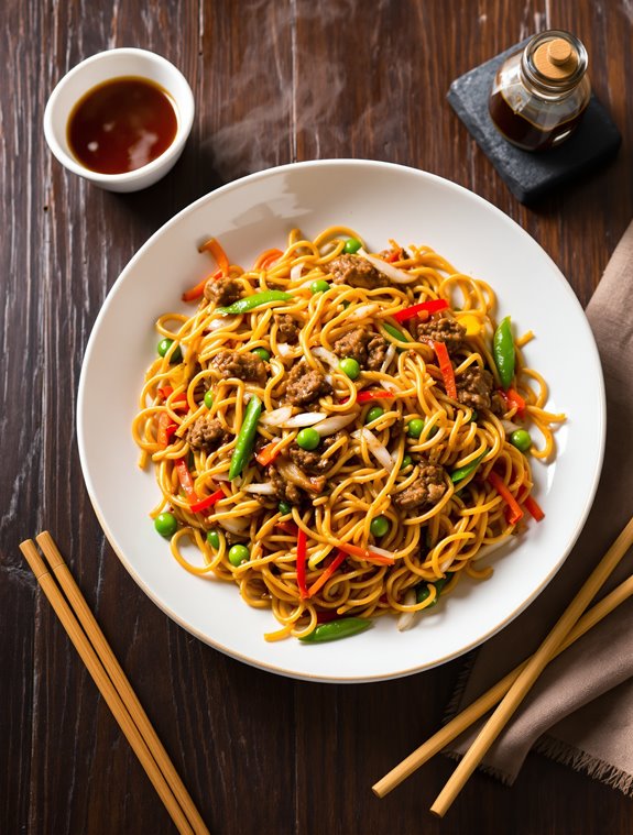 beef lo mein delight recipe