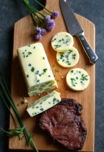 blue cheese chive butter