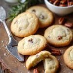butter pecan shortbread cookies