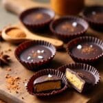 chai spiced almond butter cups