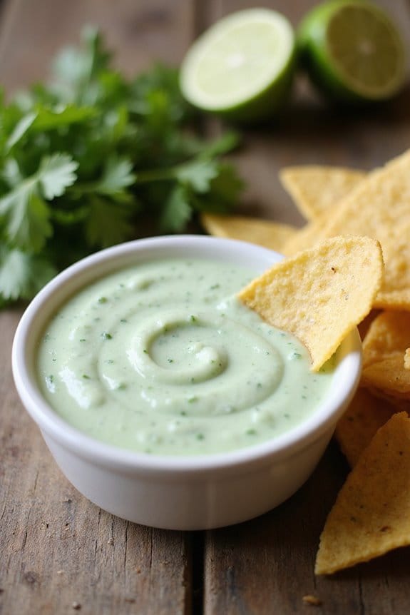 cilantro lime crema recipe
