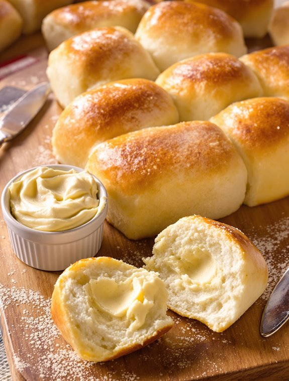 cinnamon butter with rolls