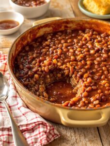 comforting bbq baked beans