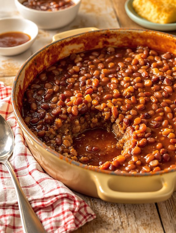 comforting bbq baked beans