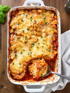 comforting cheesy chicken dish