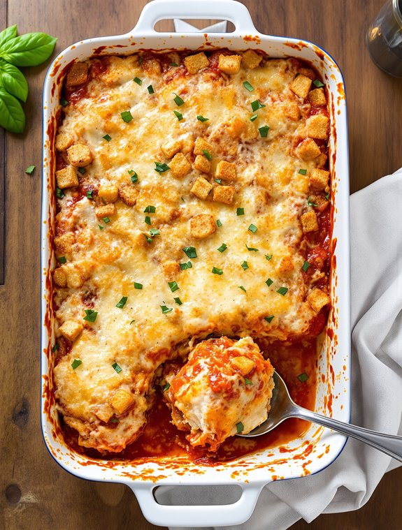 comforting cheesy chicken dish