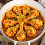 comforting honey garlic drumsticks