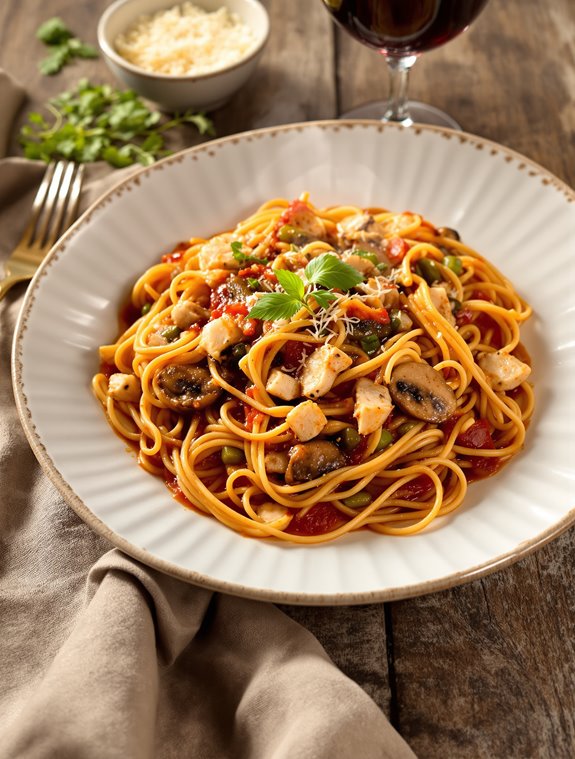 cozy chicken spaghetti recipe