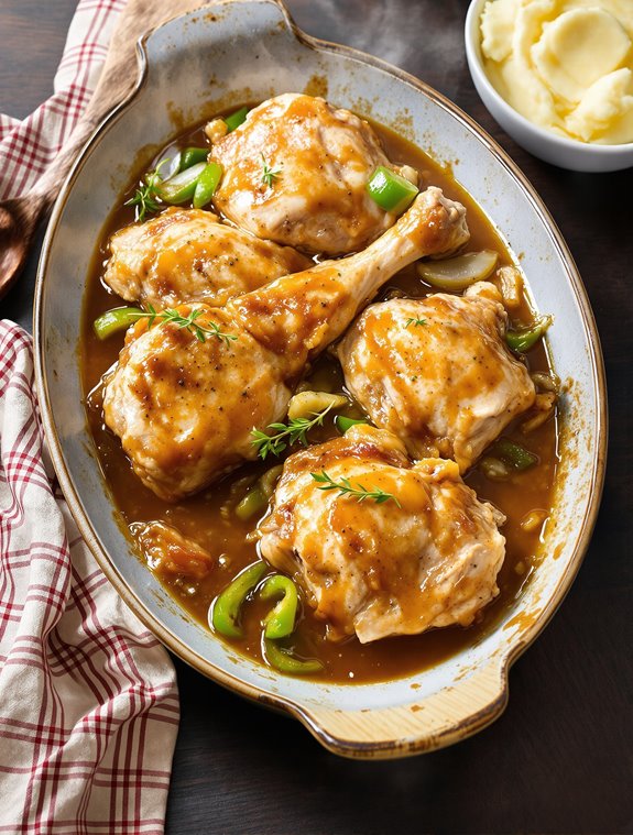 cozy comfort chicken dish