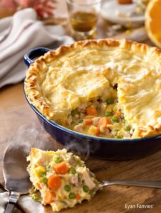 cozy turkey pot pie