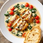 creamy garlic chicken delight