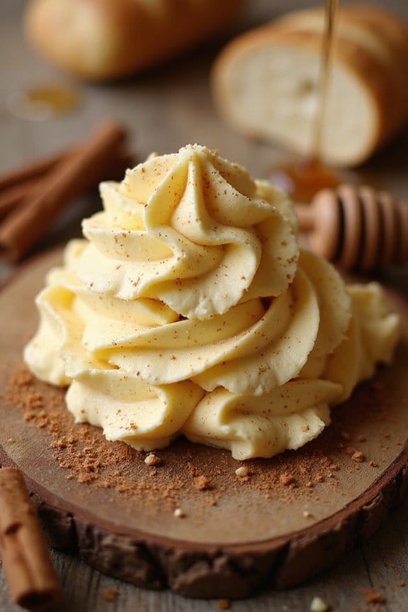 creamy honey cinnamon butter