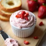 delicious strawberry cream spread