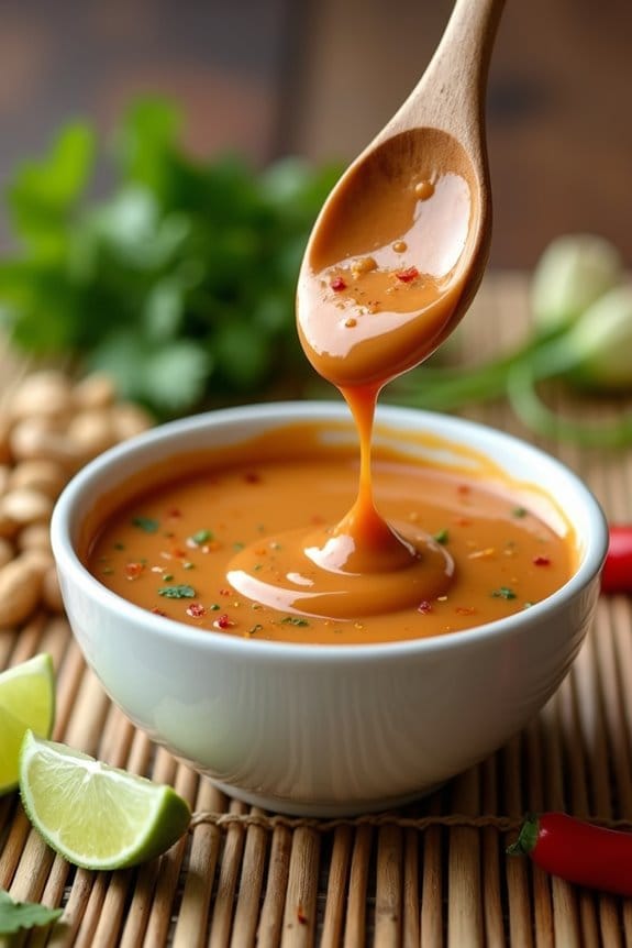 easy homemade thai peanut sauce
