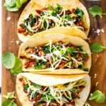 flavorful bbq chicken tacos