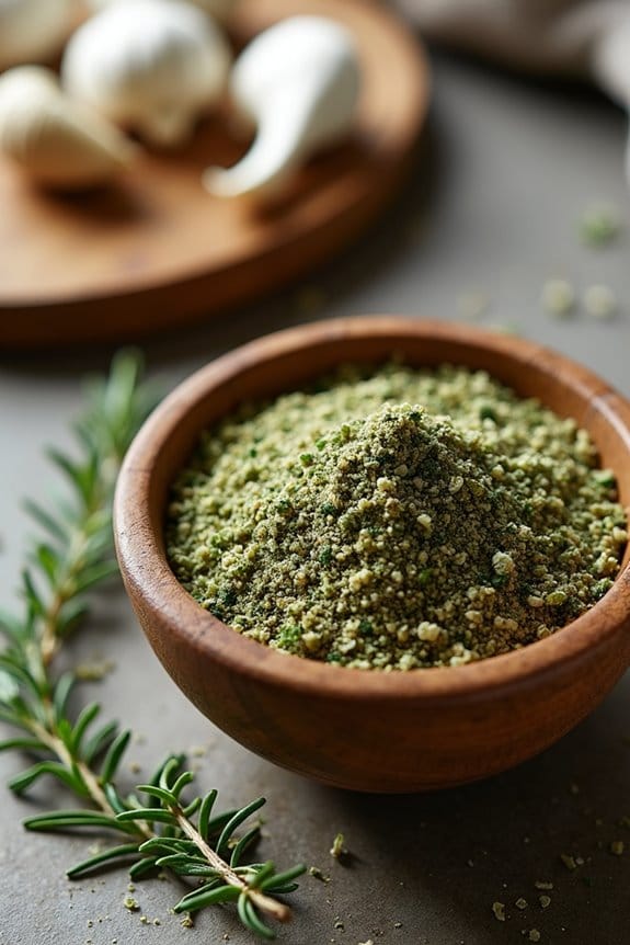 garlic herb rub recipe